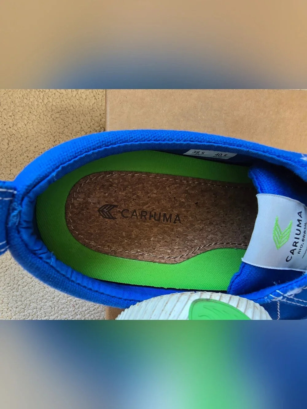 Cariuma OCA unisex Low Classic Blue Sneakers